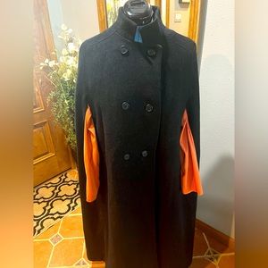 Classic Wool Coat Cape